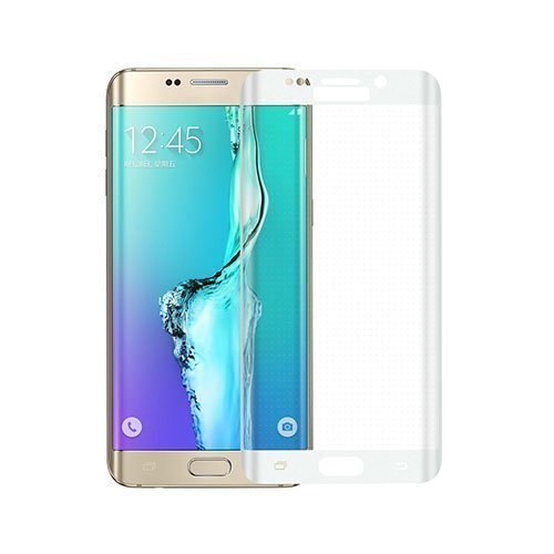 0.3mm Karkaistu Lasi Kaari Näytönsuoja Samsung Galaxy S6 Edge Plus Valkoinen