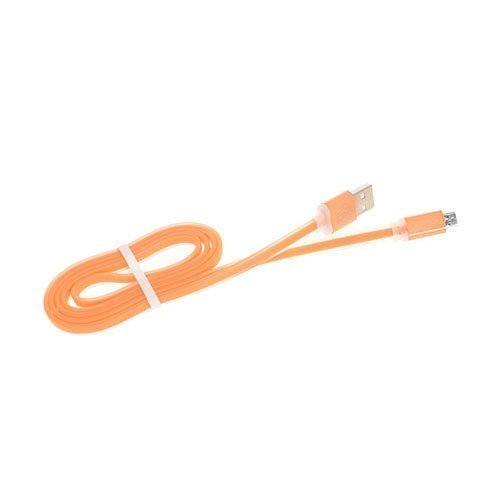 1m Jelly Mikro Usb Kaapeli Oranssi