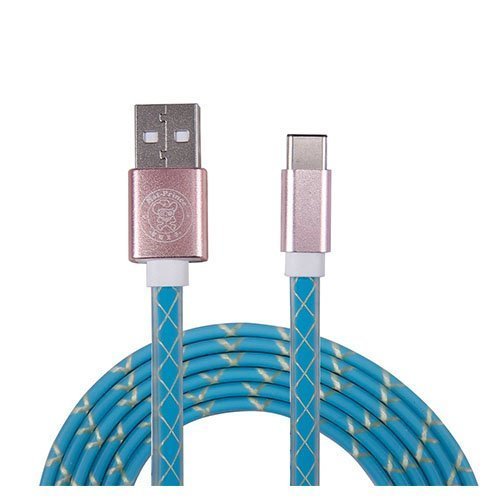 1m Usb Tyyppi-C 2.0 Datasiirto Kaapeli Älypuhelimille Kulta