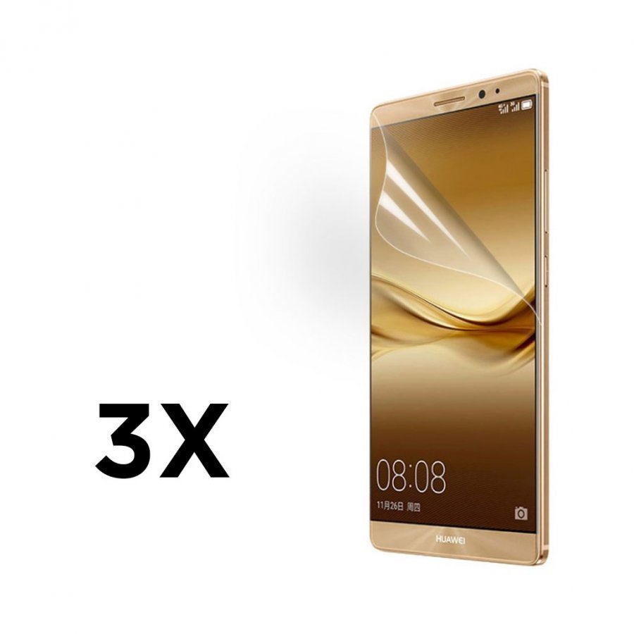 3-Pakkaus Huawei Ascend Mate8 Kirkas Lcd Näytön Suojakalvo