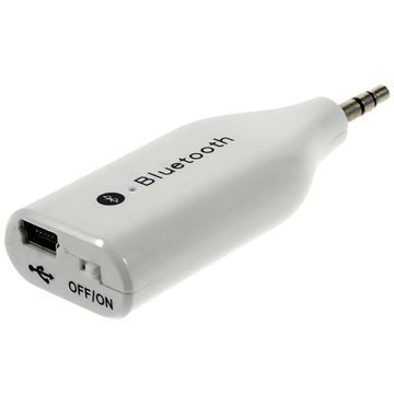 3.5mm Bluetooth-Vastaanotin BM-E6 V. 3.0 Valkoinen