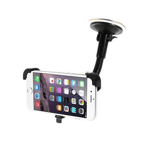 360 Rotation Autoteline Musta For Iphone 6