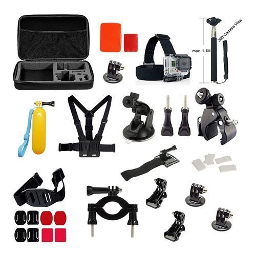 39 In 1 Gopro Outdoor Accessories Kit With Monopod