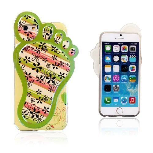 3d Foot Kukat & Raidat Iphone 6 Suojakuori