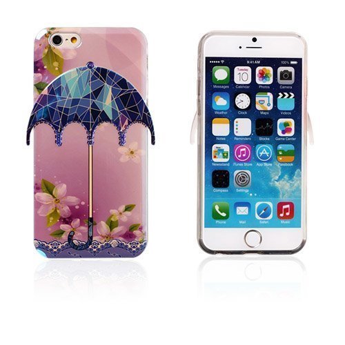 3d Umbrella Kukat & Lasit Iphone 6 Suojakuori