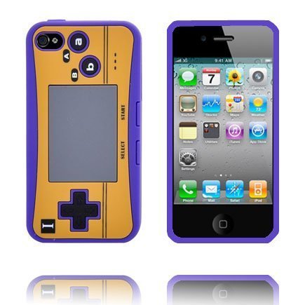 4s Peliohjain Suojakuori Violetti Iphone 4s Silikonikuori