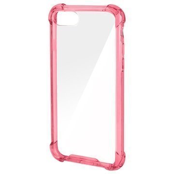 4smarts Ibiza Clip iPhone 7 Suojakuori Pinkki / Läpinäkyvä