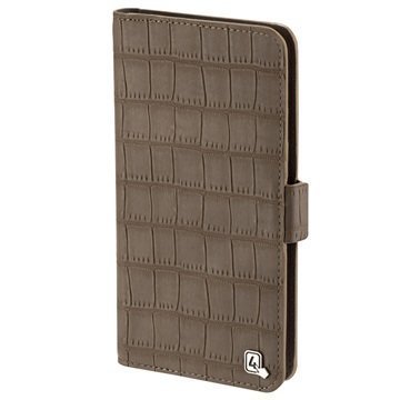 4smarts UltiMAG Book Norwalk Universal Wallet Case 5.8 Croco Brown