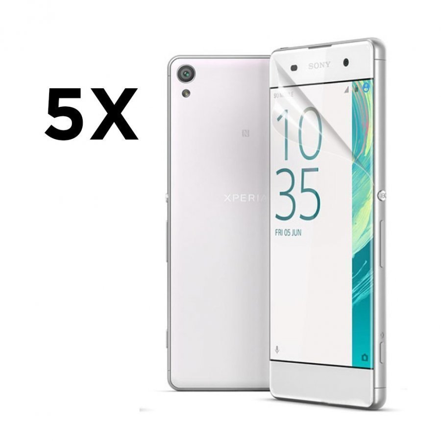 5-Pakkaus Kirkas Hd Lcd Sony Xperia Xa / Xa Dual Näytn Suojakalvo