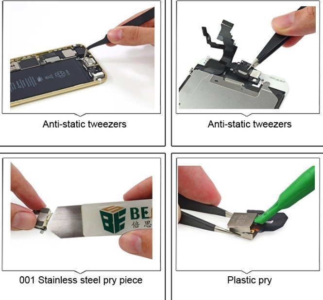8 Osainen työkalusarja iPhonen korjaamiseen BST-609