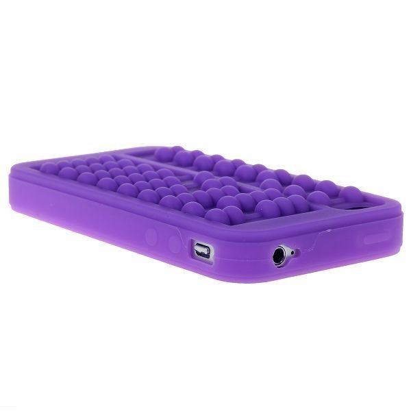 Abacus Violetti Iphone 4 / 4s Silikonikuori