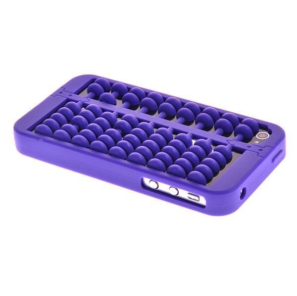 Abacus Violetti Iphone 4 / 4s Silikonikuori