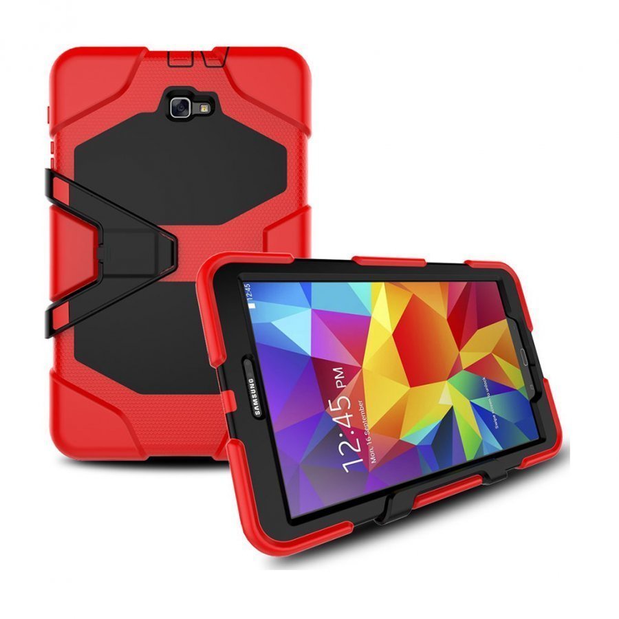 Absalon Samsung Galaxy Tab A 10.1 2016 Iskunkestävä Kuori Punainen
