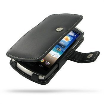 Acer CloudMobile PDair Leather Case 3BACS5B41 Musta