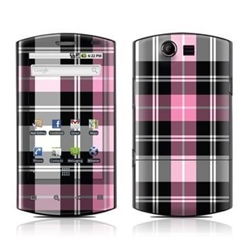 Acer Liquid Pink Plaid Skin