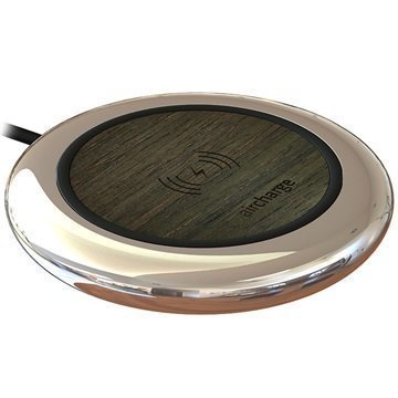 AirCharge Executive Qi Wireless Charger Ebony Veneer