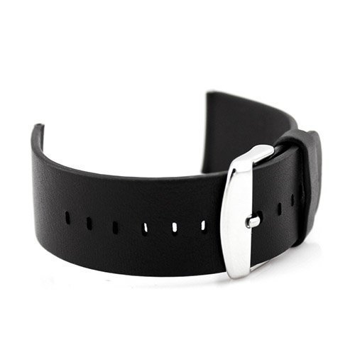 Aito Leather Wristband For Apple Watch 38mm Musta