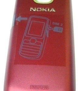 Akku kansi Nokia C2-00 red Alkuperäinen