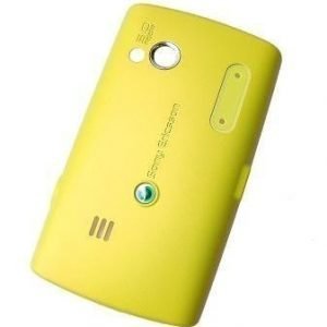 Akku kansi Sony Ericsson X10 Pro Mini yellow Alkuperäinen