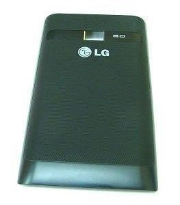 Akkukansi / Takakansi LG E400 Optimus L3 musta