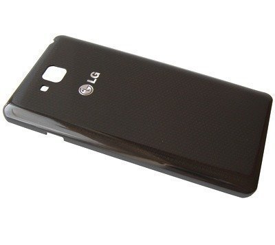 Akkukansi / Takakansi LG Optimus L9 II D605 musta
