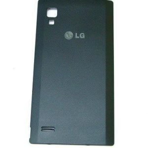 Akkukansi / Takakansi LG P760 OptimusL9 musta