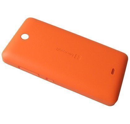 Akkukansi / Takakansi Microsoft Lumia 430 orange