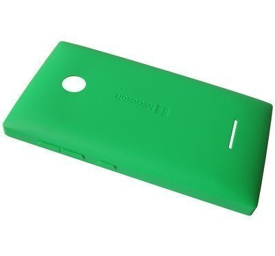 Akkukansi / Takakansi Microsoft Lumia 435/ Lumia 435 Dual Sim green