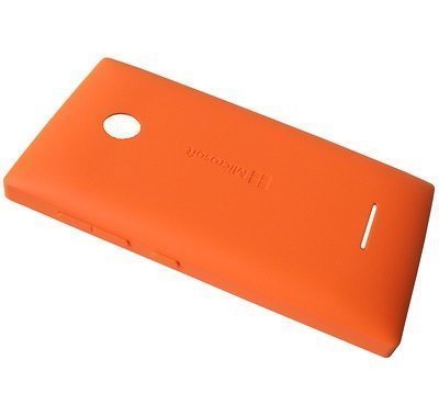 Akkukansi / Takakansi Microsoft Lumia 435/ Lumia 435 Dual Sim orange