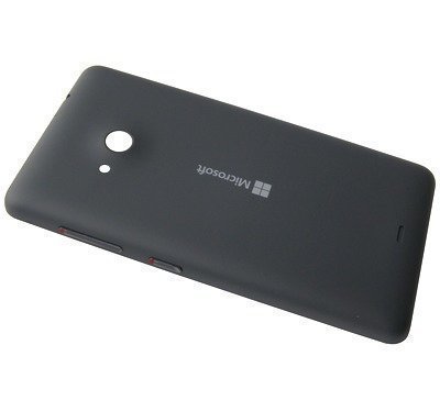 Akkukansi / Takakansi Microsoft Lumia 535/ Lumia 535 Dual SIM dark grey