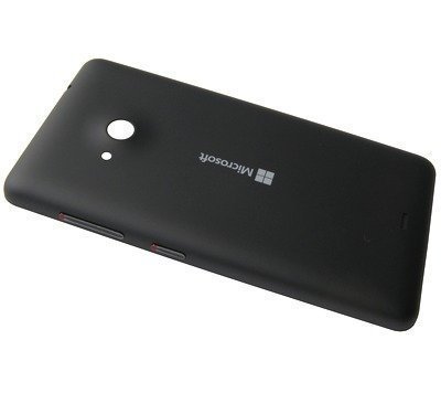 Akkukansi / Takakansi Microsoft Lumia 535/ Lumia 535 Dual SIM musta