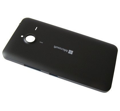 Akkukansi / Takakansi Microsoft Lumia 640 XL musta