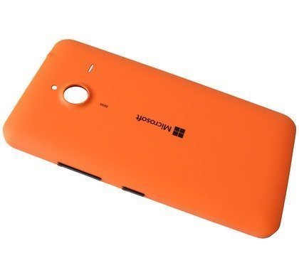 Akkukansi / Takakansi Microsoft Lumia 640 XL orange