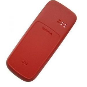 Akkukansi / Takakansi Nokia 100/101 coral red