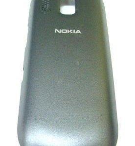 Akkukansi / Takakansi Nokia 202 Asha dark grey