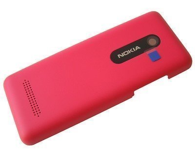 Akkukansi / Takakansi Nokia 206 Asha Dual SIM magenta