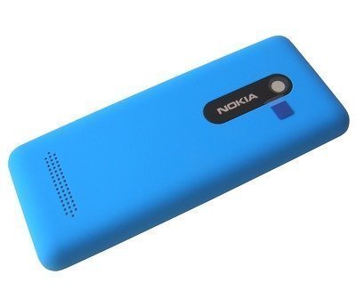 Akkukansi / Takakansi Nokia 206 Asha cyan