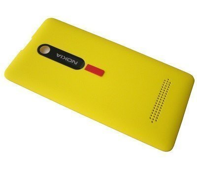 Akkukansi / Takakansi Nokia 210/ 210 Asha Dual SIM yellow