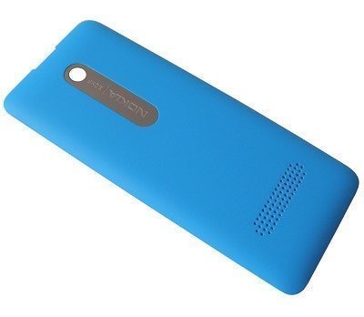 Akkukansi / Takakansi Nokia 301/ 301 Dual SIM cyan