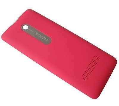 Akkukansi / Takakansi Nokia 301/ 301 Dual SIM fuchsia