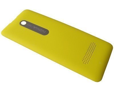 Akkukansi / Takakansi Nokia 301/ 301 Dual SIM yellow