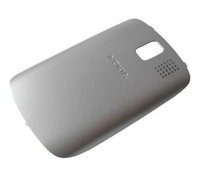 Akkukansi / Takakansi Nokia 302 Asha silver