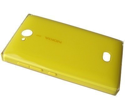 Akkukansi / Takakansi Nokia 503 Asha yellow