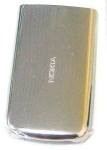 Akkukansi / Takakansi Nokia 6700c silver