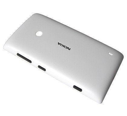 Akkukansi / Takakansi Nokia Lumia 520 valkoinen