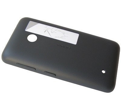 Akkukansi / Takakansi Nokia Lumia 530/ Lumia 530 Dual SIM dark grey