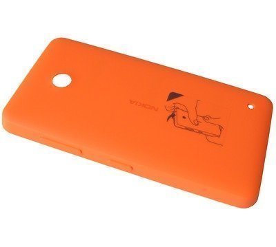 Akkukansi / Takakansi Nokia Lumia 630 orange