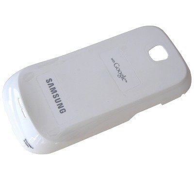 Akkukansi / Takakansi Samsung I5800 valkoinen