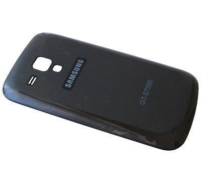 Akkukansi / Takakansi Samsung S7580 Galaxy Trend Plus musta