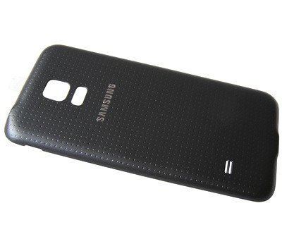 Akkukansi / Takakansi Samsung SM-G800F S5 Galaxy Mini musta